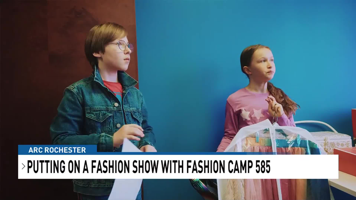 Fox Rochester: Putting on a Fashion Show with Fashion Camp 585